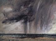 John Constable Rainstorm over the sea Sweden oil painting artist